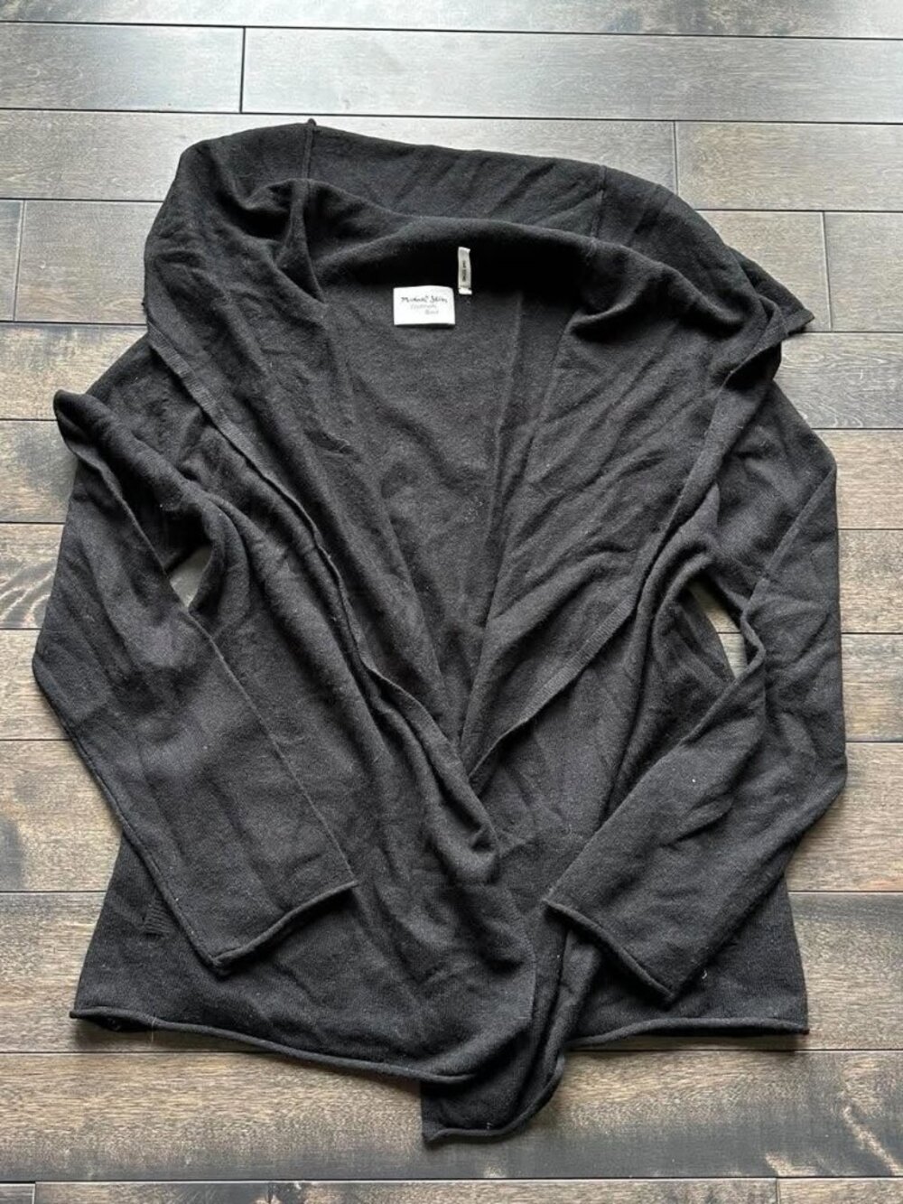 Michael Stars Cashmere Blend Open Cardigan